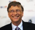 Bill Gates tennista per beneficenza in coppia con Roger Federer