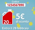 Vodafone You, a gennaio tornano i buoni carburante da 5€