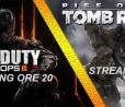 Rise of the Tomb Raider e Call of Duty: Black Ops III, le dirette su Twitch