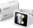 Sony pubblica l'app ufficiale per il controllo remoto delle fotocamere Sony Action Cam tramite SmartWatch 3