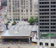 Un MacBook gigantesco. E' il nuovo Apple Store di Chicago