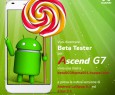 Huawei Ascend G7: al via la campagna di beta dedicata ad Android 5.1 Lollipop e EMUI 3.1