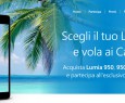 Comprate un nuovo Lumia 950 XL, 950 o 650, potete vincere un viaggio ai Caraibi