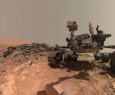 Il rover Curiosity fotografato dallo spazio