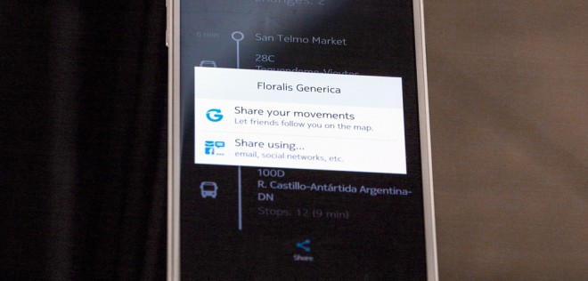 HERE Maps per Android si aggiorna: condivisione itinerario e voce Surfer Dude