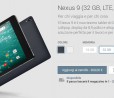 Nexus 9 LTE disponibile anche nel Play Store Italiano