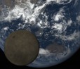 La Luna e la Terra da 1.5 milione km di distanza