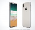 iPhone 8, alcune immagini render delle versioni White e Black