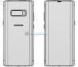 Galaxy Note 8 mostrato in un nuovo rendering che ne esalta le forme