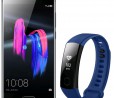 Honor 9 Midnight Black disponibile assieme alla honor Band 3
