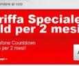 Vodafone Countdown: Tariffa Gold gratis per 2 mesi!