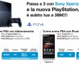 H3G mette a listino la Sony PS4 con Xperia Z1 e Xperia Z