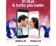 Samsung, a San Valentino chi acquista due nuovi Galaxy A il secondo lo paga la metà