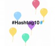Buon 10° compleanno #hashtag!